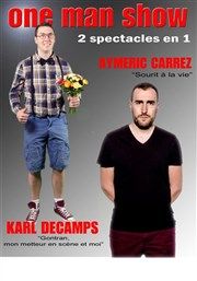 Karl DESCAMPS et Aymeric CARREZ dans 2 spectacles en 1 le 25 août. Le jeudi 25 août 2016 à Paris19. Paris.  20H00